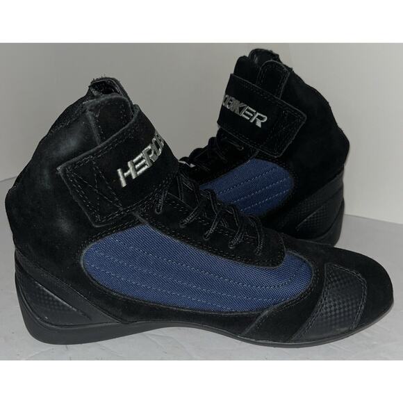 HEROBIKER Motorcycle Combat Boots Racing Hiking Work Mid Ankle Shoes 41 US 8 Men - Picture 3 of 7